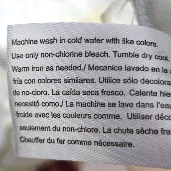 Sam Hedaya Table Runner Cutwork Floral Embroidered 72 in Pastel Lightweight - Picture 10 of 10